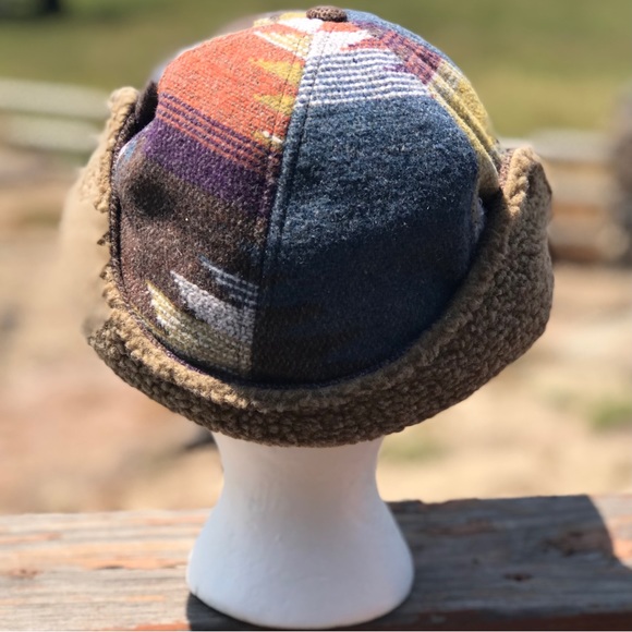 SCALA Southwestern Ear Flap Cap - OS - Picture 4 of 7